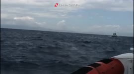 RAW VIDEO: Video Shows Superyacht Sinking In Mediterranean