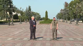 The name of Boris Johnson appeared on the Alley of Courage in Kyiv