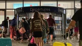 Bristol airport passengers experience queues on one of busiest days of the year