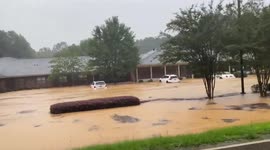 Nursing home flooded after storm batters Mississippi