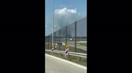 Fire erupts near Munich Airport, flights suspended due to smoke