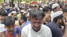 Rohingyas desperately cry inside refugee camp on 'Genocide Remembrance Day'