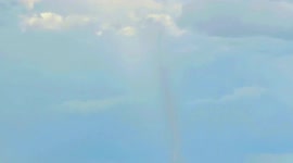 Landspout spotted over sky in Tucson, US