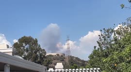US: East Fire Erupts In California’s Angeles National Forest