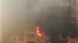 RAW VIDEO: Video Shows Fires Raging Out Of Control In Mariupol, Council Claims