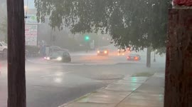 US: Severe Thunderstorm Moves Into New England Bringing Heavy Rains
