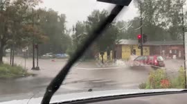 US: Severe Thunderstorm Moves Into New England Bringing Heavy Rains 3