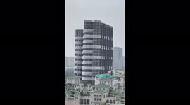 This is a video of Twin Towers of Sector 90, Noida City, Uttar Pradesh. Which was dropped within 9 seconds today after the order of the court