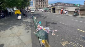 Edinburgh is at tipping point with rubbish as Fringe Festival is closing