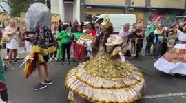 Notting Hill carnival returns after a two-year absence