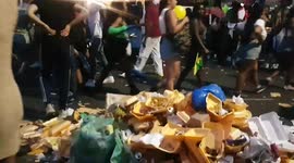 And it's a wrap! Big clean-up in litter-filled streets to be undertaken as Notting Hill Carnival comes to a close