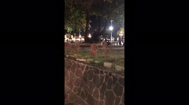 Driving around Dumaguete City ( Philippines) streets at night.