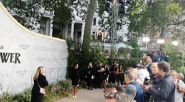 Film premieres of The Lord of the rings - The rings of power continues party at Leicester Square gardens, London, UK