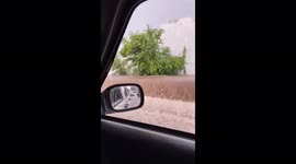 Streets transformed into streams as flooding hits Mexico's Culiacan
