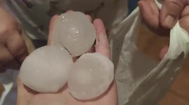 Tennis ball-sized hail strikes Spain's Girona, killing a 1-year-old girl