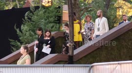 The cast of The Rings of Power arrive at premiere in Leicester Square, London