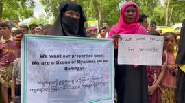 Rohingya people mark 5th 'Genocide Remembrance Day' amid demands to be repatriated to Myanmar