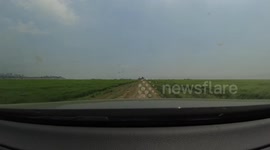 Millennium Stone Island Luoxing Pier Exposed Due To Drought In Jiujiang, China