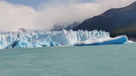 Giant iceberg 'shooter' triggered by massive glacier calving in Argentina