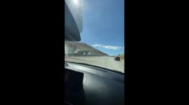 Brush fire causes freeway closure - Sitting in traffic trying to go to LA just to turn around
