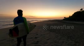 arugam bay tourist season stared for surfing