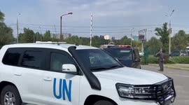 IAEA mission arrives in Zaporizhzhia despite increased military activity