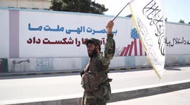 Taliban celebrate anniversary of U.S. withdrawal in Kabul, Afghanistan