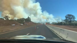 US: Walker Fire Erupts Near Willits, California, Prompts Highway Closure And Evacuation