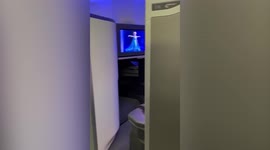 Hilarious moment little girl belts out Frozen's 'Let it go' in flight's quiet business class