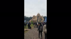 Gorillas naming ceremony in Kinigi, Rwanda