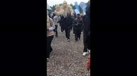 Atmosphere at gorillas naming ceremony in Kinigi, Rwanda