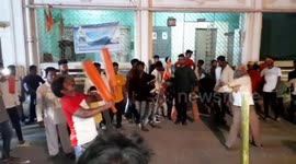 Sambalpur hanuman Jayanti akhada . Hanuman Jayanti celebration in Sambalpur Odisha.
