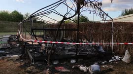 Mosque burned to the ground in Paris suburb in suspected criminal incident