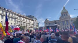 Czech Republic: Thousands Protest Against Government In Prague Over Energy Crisis
