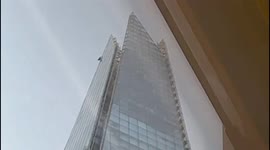 Man climbs The Shard in London