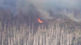 Fire on Germany's Brocken mountain doubles in size