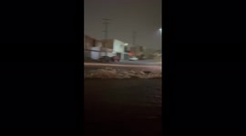 Flooding with big waves hits Monterrey, Mexico, after heavy rains