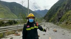 Officials assess damage after 6.8-magnitude earthquake rocks southern China