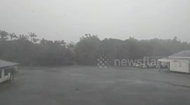 Japan: Typhoon Hinnamnor Brings Strong Winds And Rains To Kyushu Region