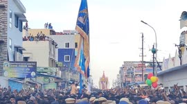 A wave of devotees around 10 lakh thronged to participate in St.Mary's nativity festival in India
