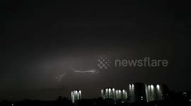 Thunderstorms see UK hit with 36,000 lightning strikes in just 12 hours