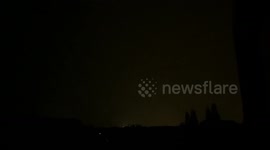 Spectacular lightning during major storms of 5th September 2022 over Fareham, Hampshire