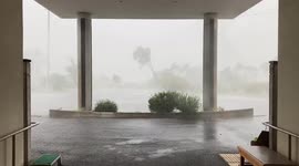 Japan: Typhoon Hinnamnor Brings Strong Winds And Rains To Chugoku Region