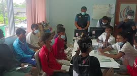 Fishermen find 10 Rohingya refugees floating on styrofoam boxes off the coast of Thailand