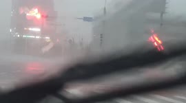 Roads empty as Typhoon Hinnamnor lashes South Korea with torrential rains