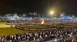 1500 women participate in the local traditional dance in Vietnam