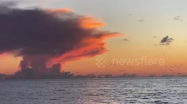 Can you spot it? Florida filmer captures cloud resembling Donald Trump