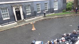 Liz Truss delivers first speech as Prime Minister outside 10 Downing Street