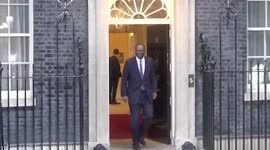 Kwasi Kwarteng leaves 10 Downing Street after becoming Chancellor of the Exchequer in Liz Truss cabinet