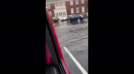 US: Heavy Rains Flood Streets Across Connecticut